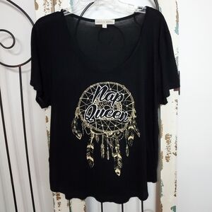 3/$15 sale Pretty Rebel Nap Queen shirt size XL